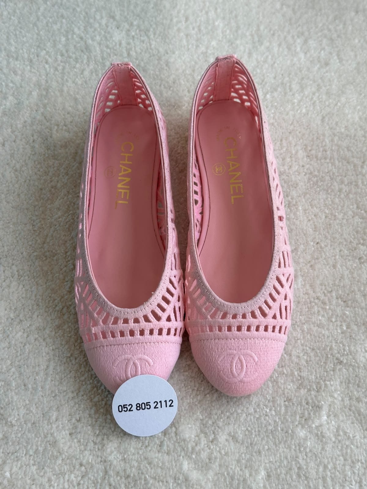 Chanel Ballerinas in Pink