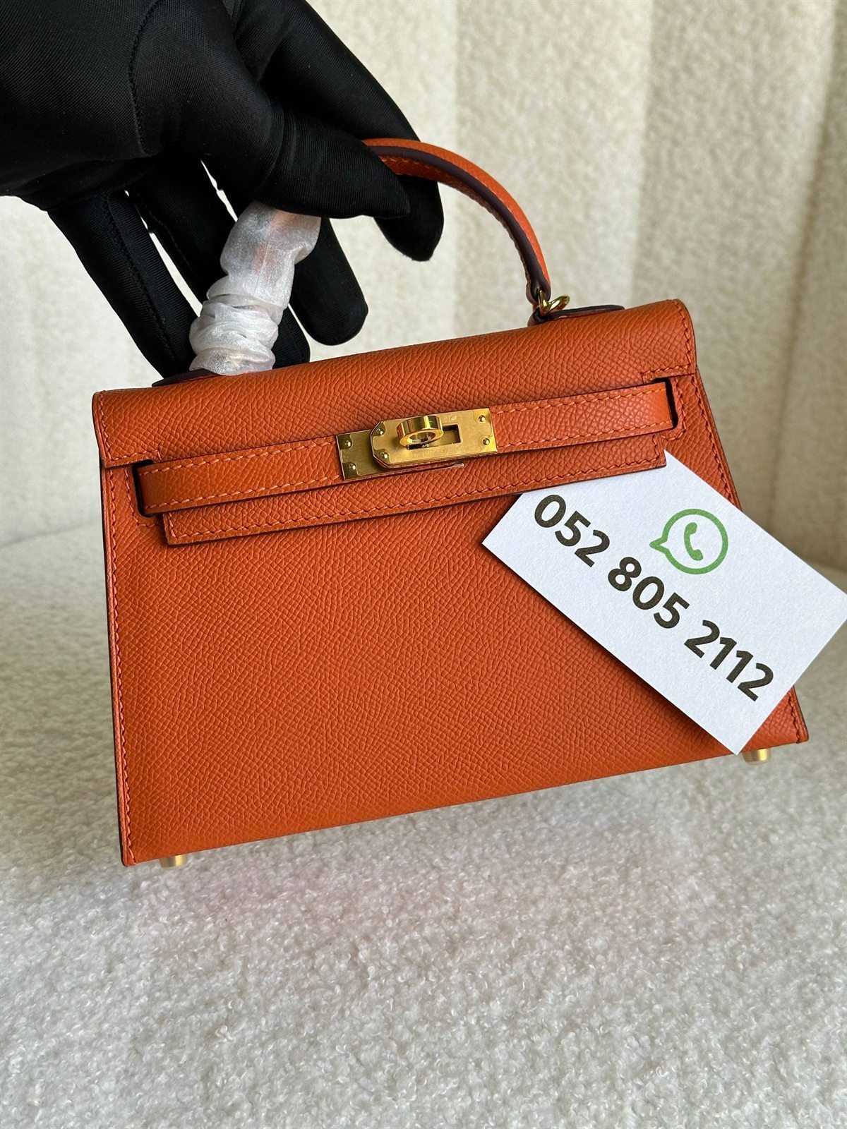 Hermès Kelly Mini in Orange