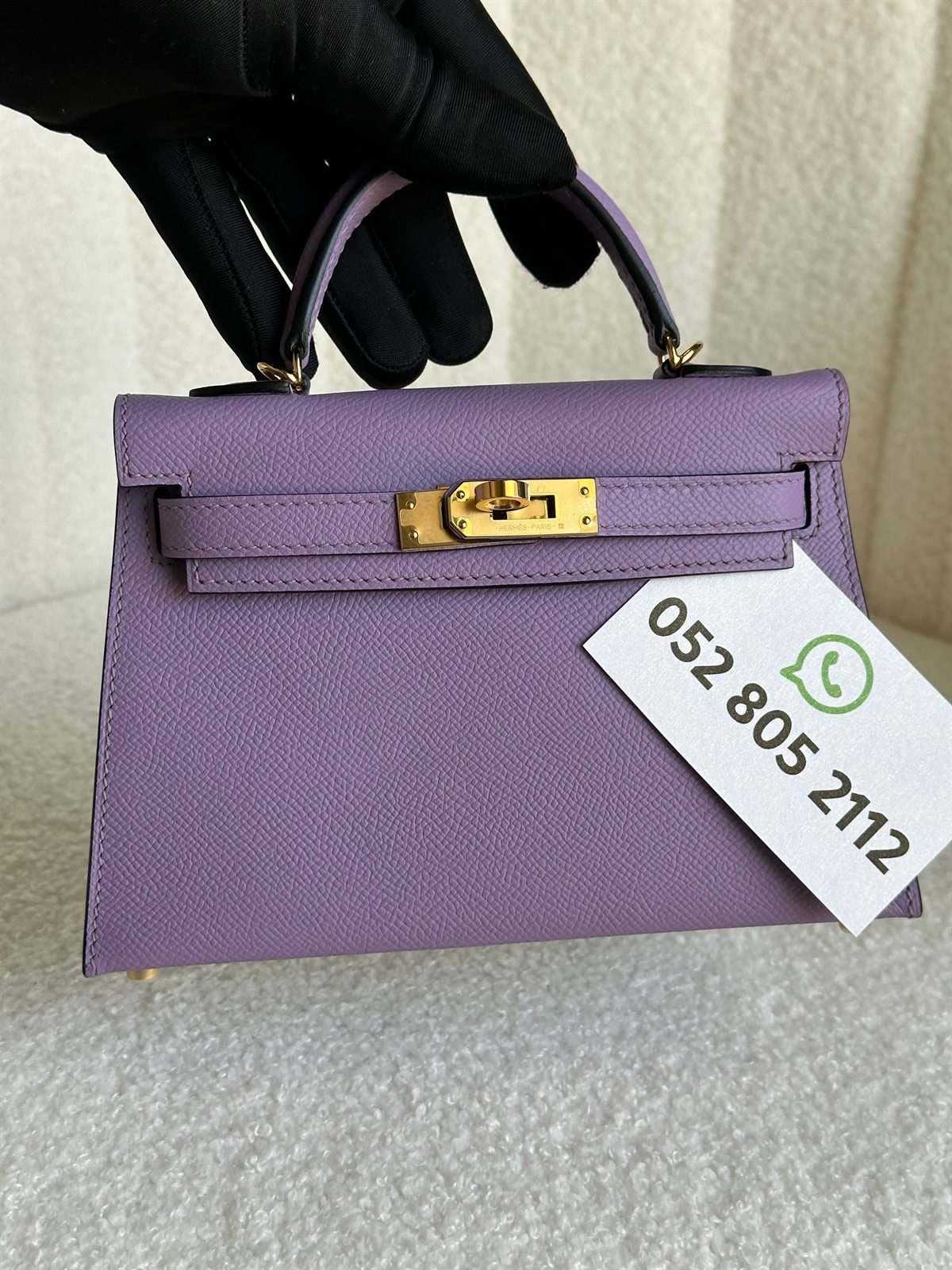 Hermès Kelly Mini in Lilac