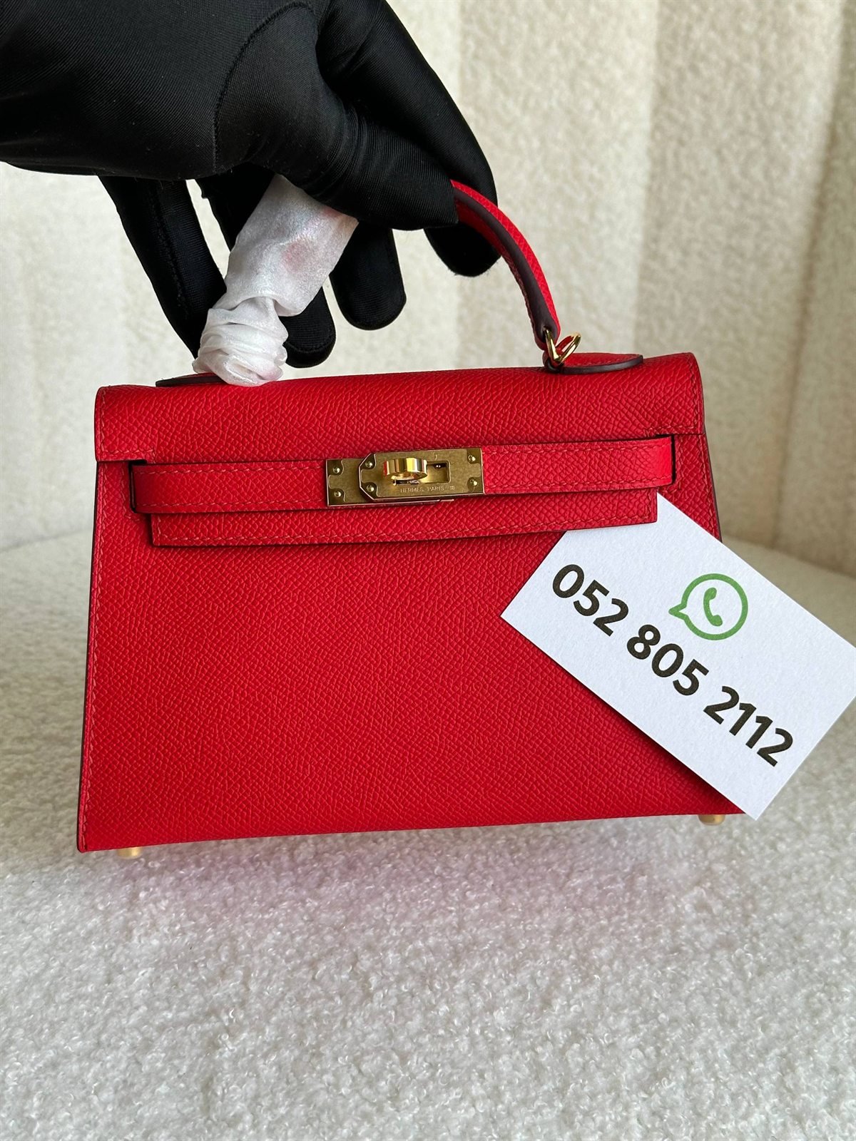 Hermès Kelly Mini in Red